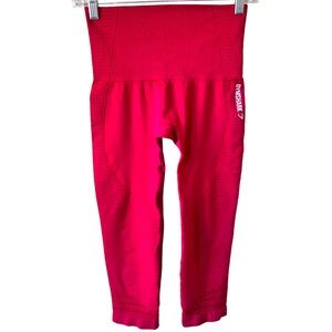 Gymshark Maroon Capri Leggings Size XS
